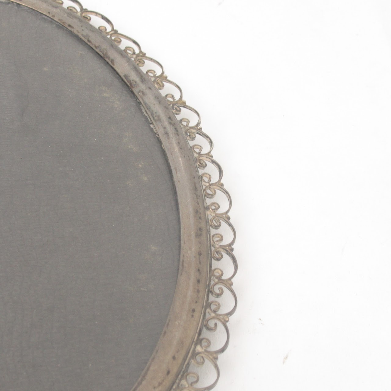 Sterling Silver Oval Picture Frame