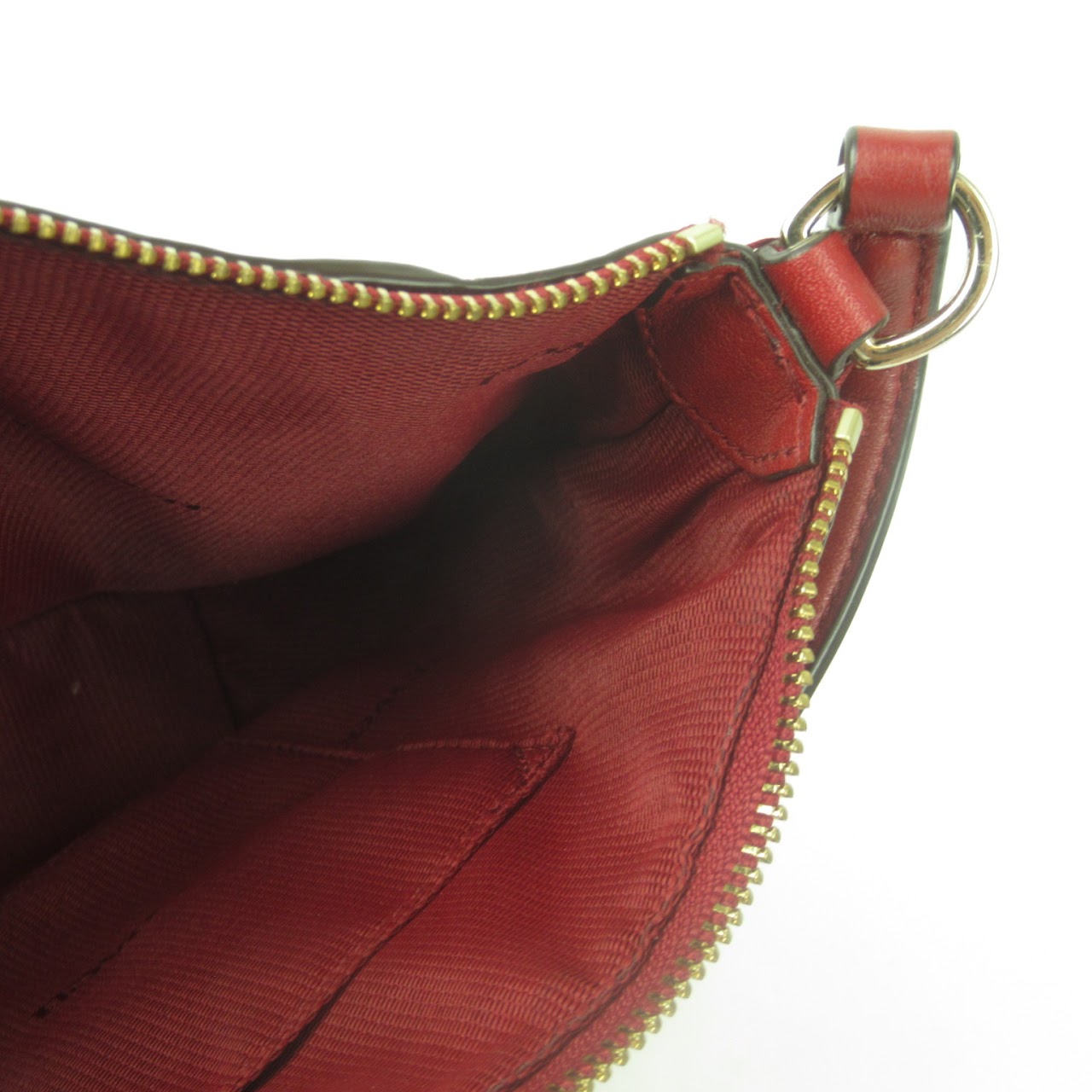 Coach Red Leather Crossbody