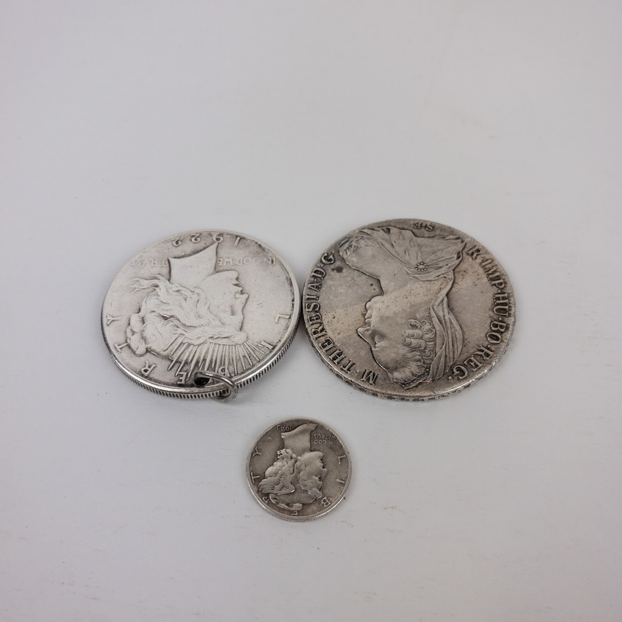 Silver Coin Trio