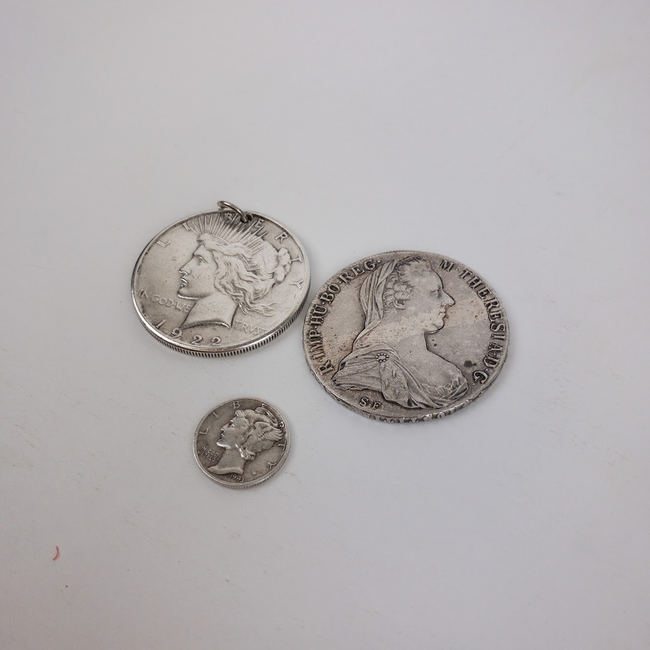 Silver Coin Trio