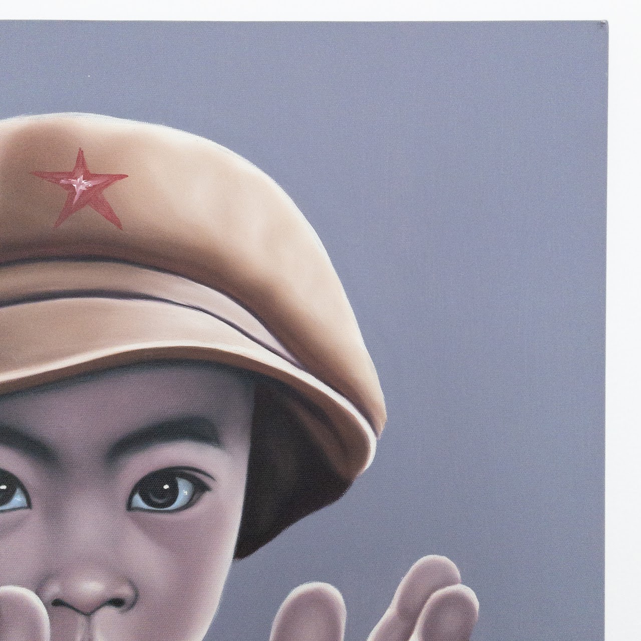 Red Star Painting After Zhu Yi Yong