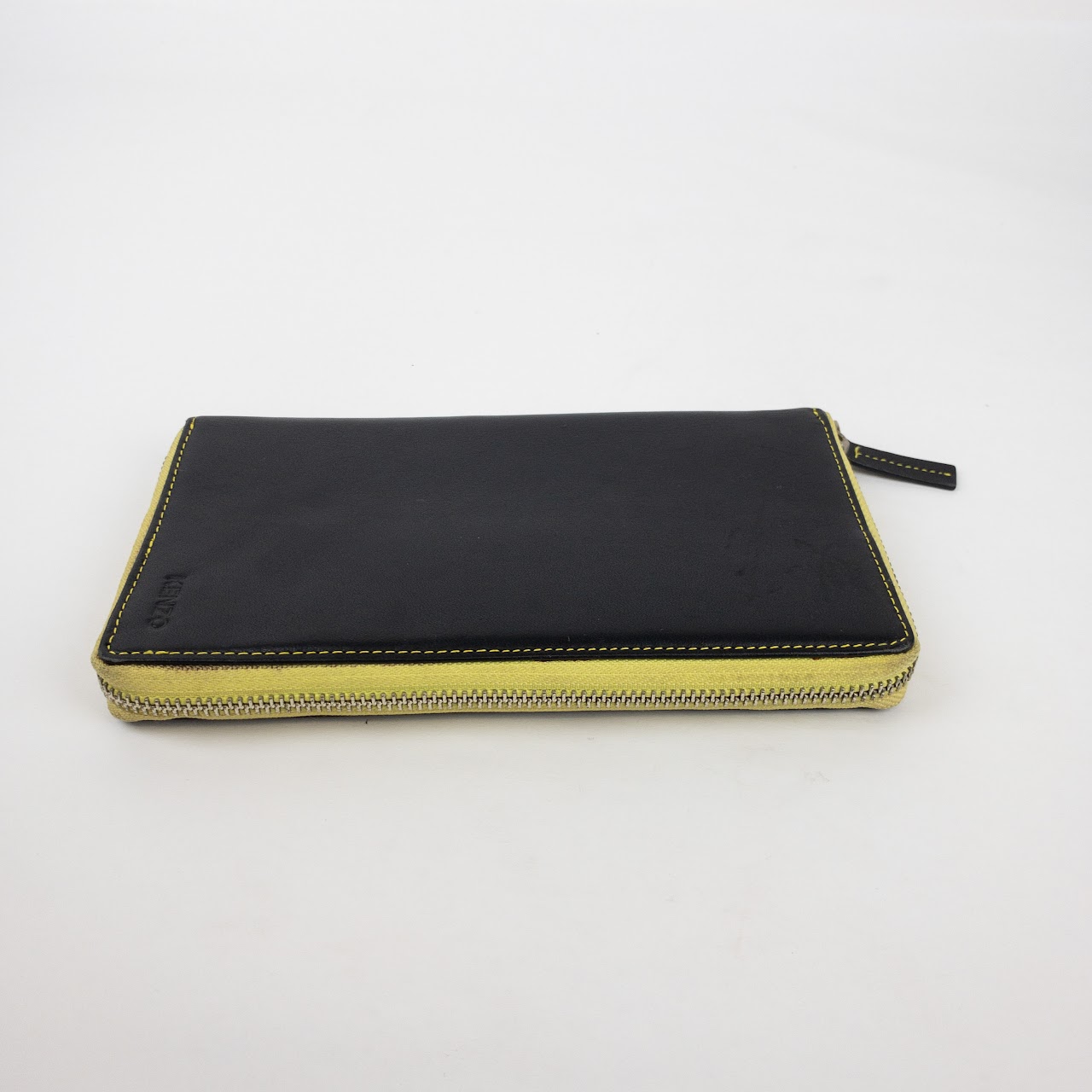 Kenzo Black & Neon Continental Wallet