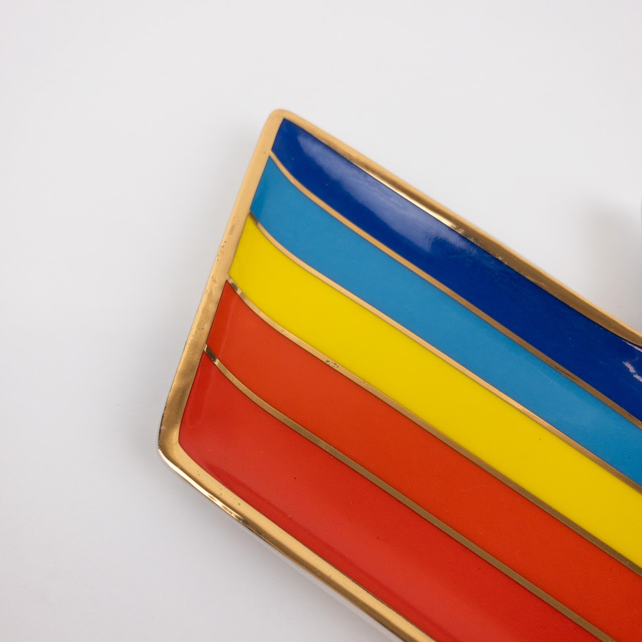 Jonathan Adler Rainbow Lightning Trinket Tray