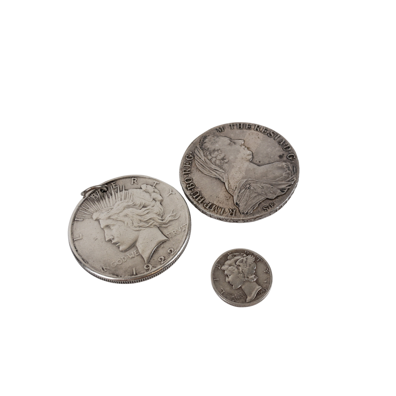 Silver Coin Trio