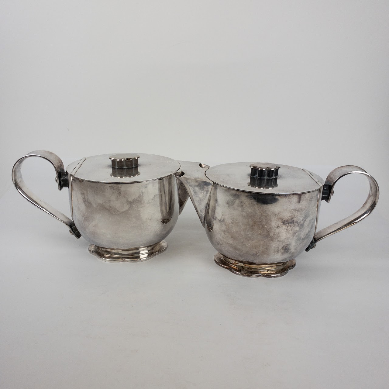 Wellner Silver Plated Bauhaus Coffee & Tea Service