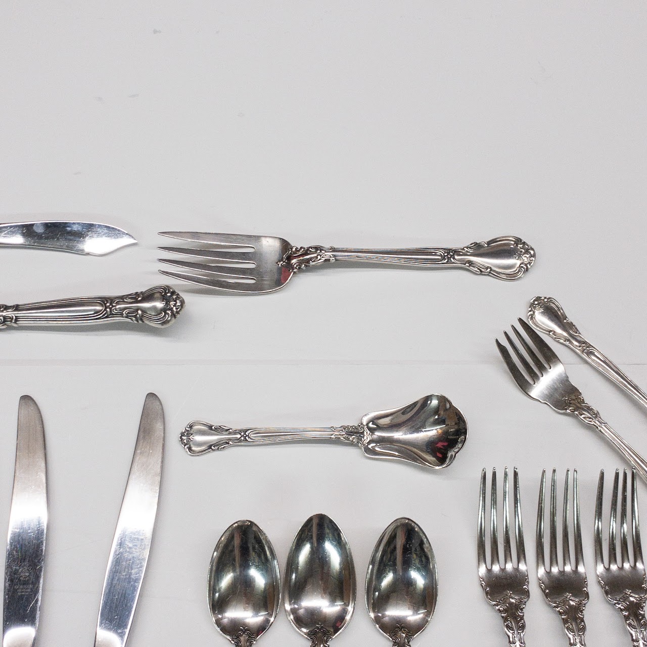 Sterling Silver Gorham Chantilly Flatware Lot