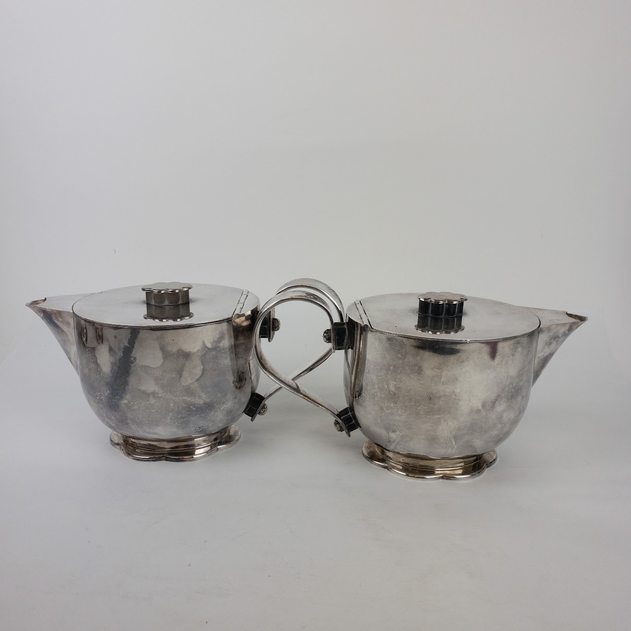 Wellner Silver Plated Bauhaus Coffee & Tea Service