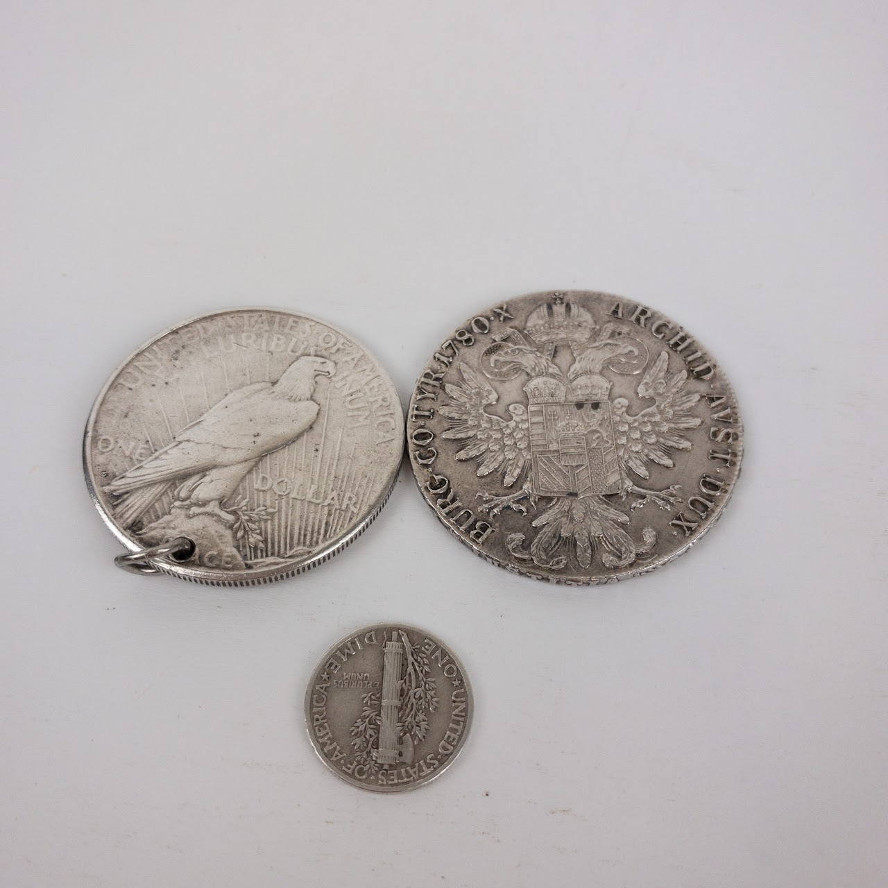 Silver Coin Trio