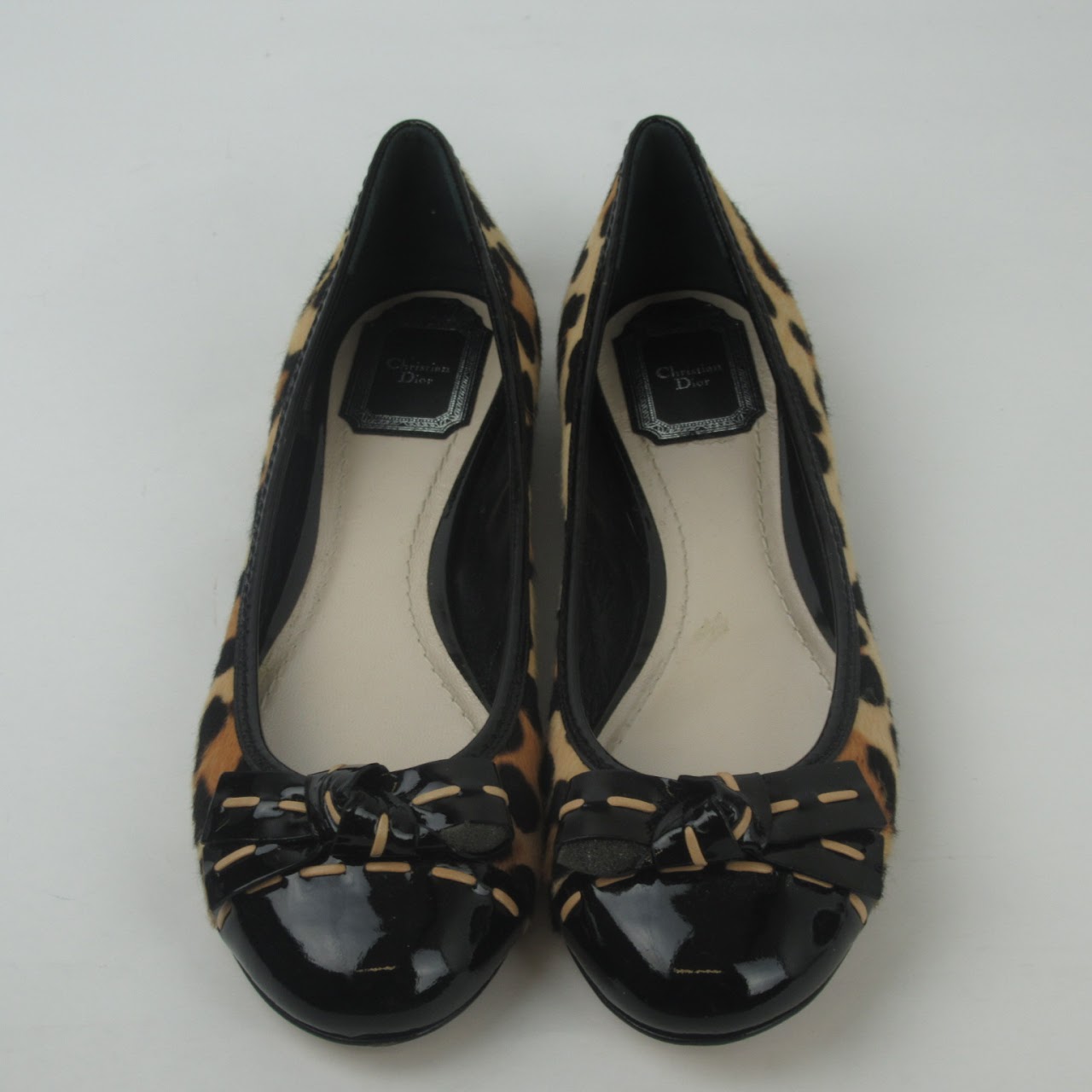 Christian Dior NEW Leopard Print Flats