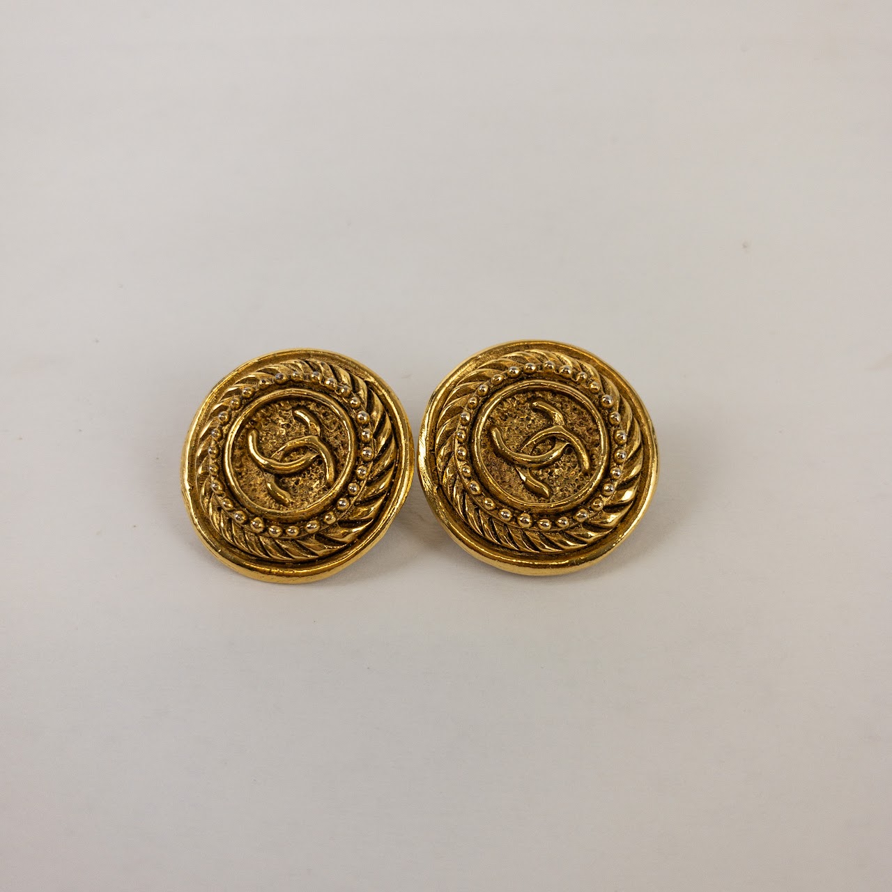 Chanel Vintage Clip Earrings