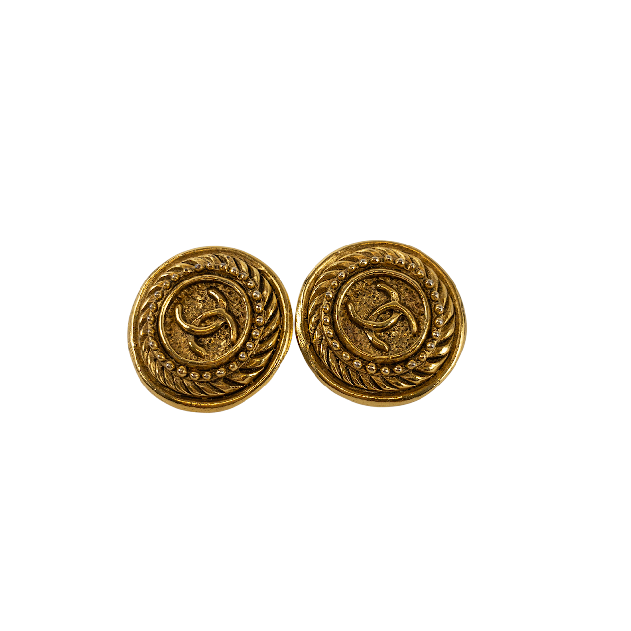 Chanel Vintage Clip Earrings