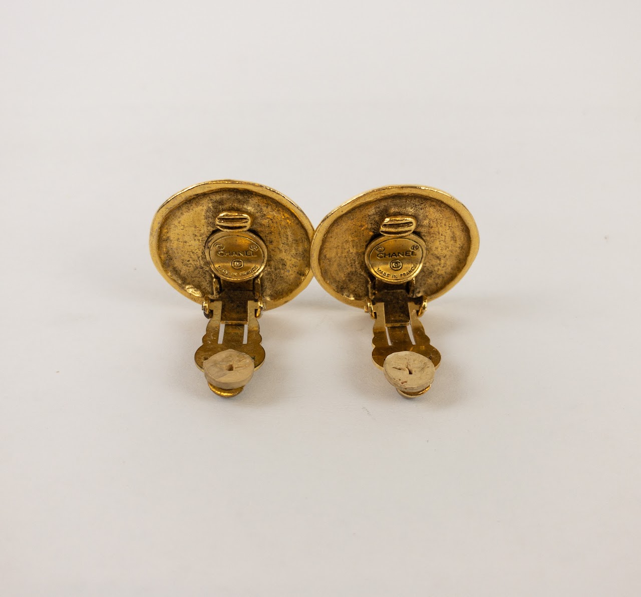 Chanel Vintage Clip Earrings