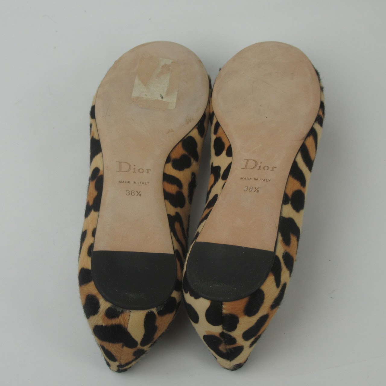 Christian Dior NEW Leopard Print Flats