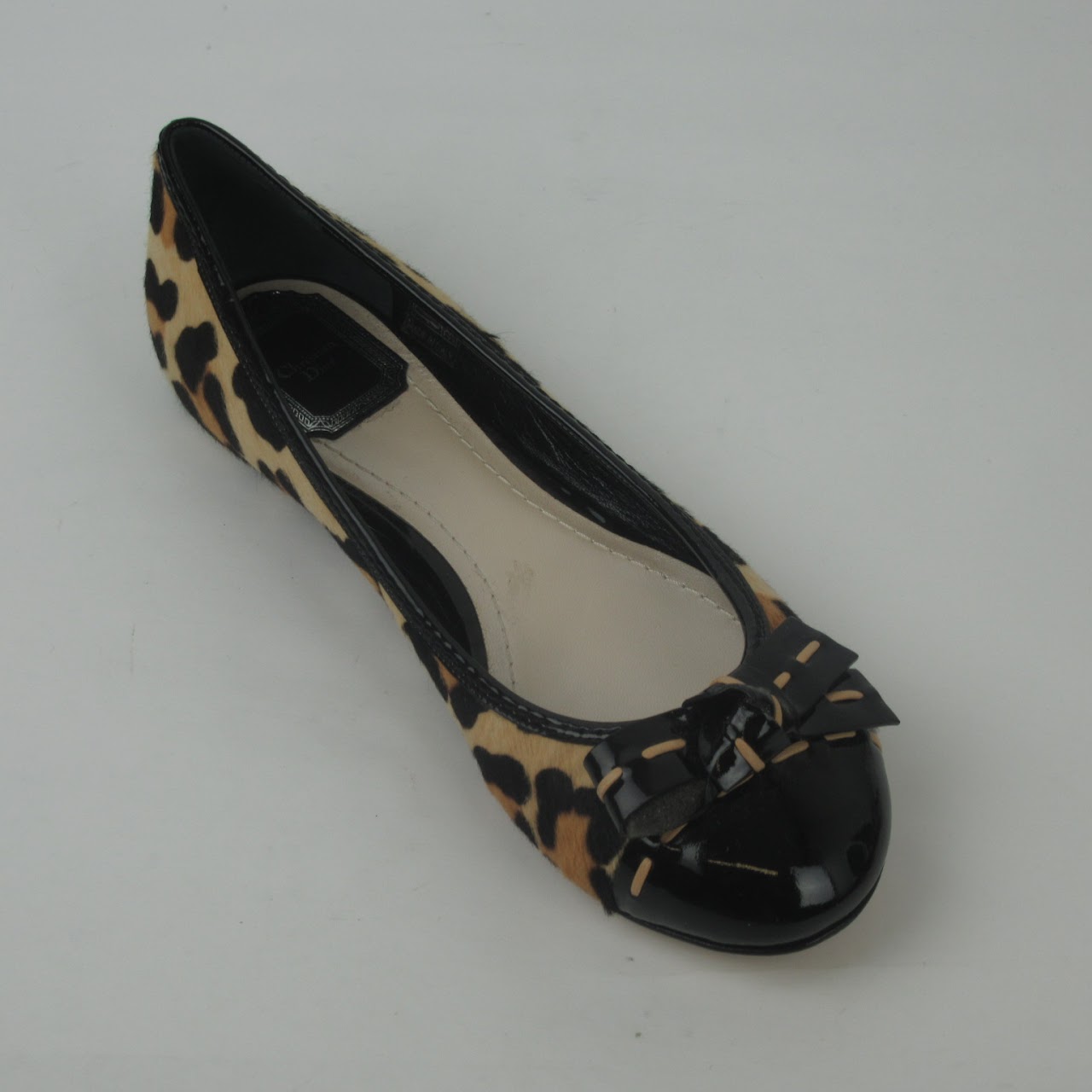 Christian Dior NEW Leopard Print Flats