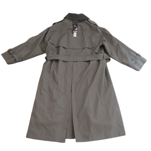 Burberry's Trench 32 Olive Lined Weatherproof Longcoat