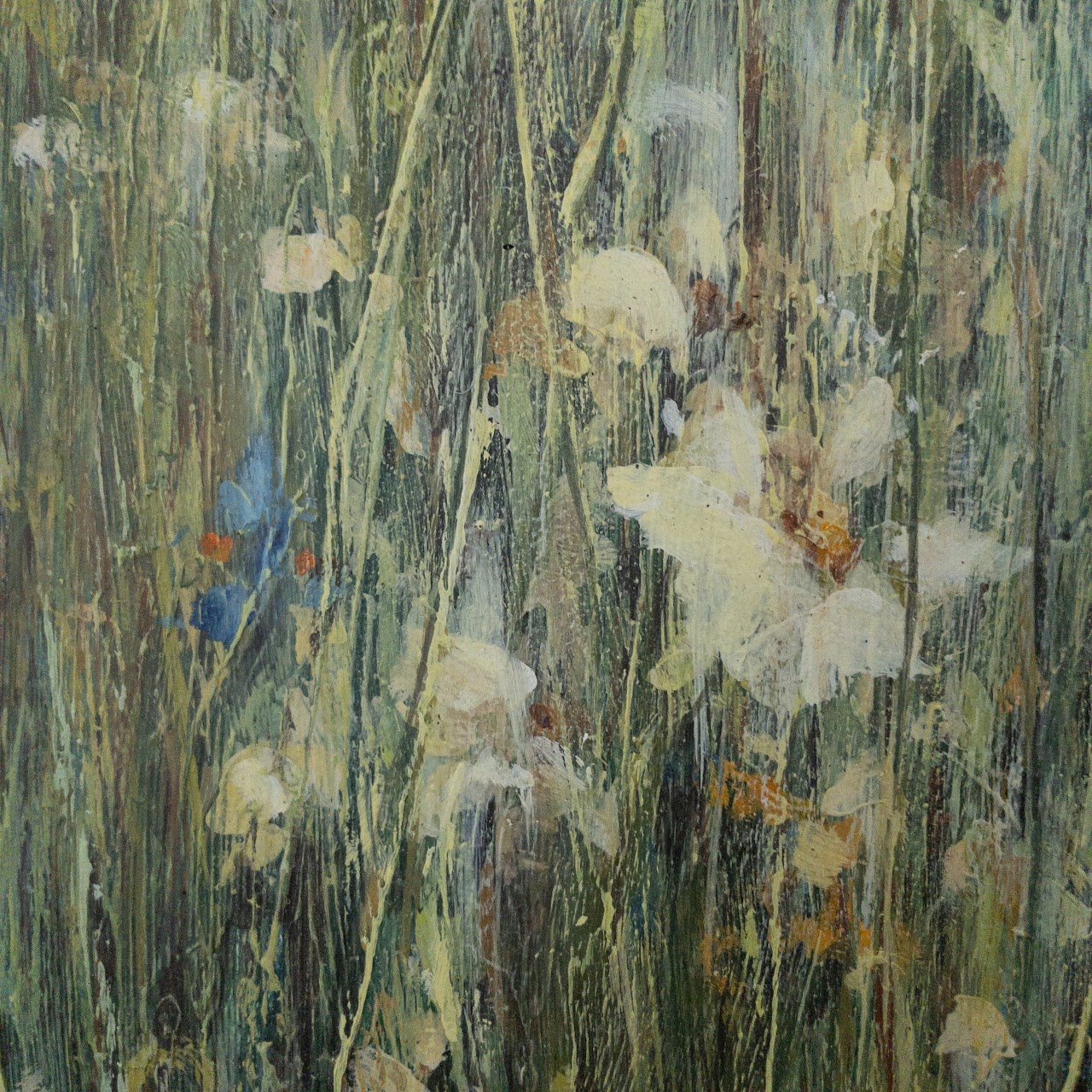 Fran Scully Wildflowers Oil Painting