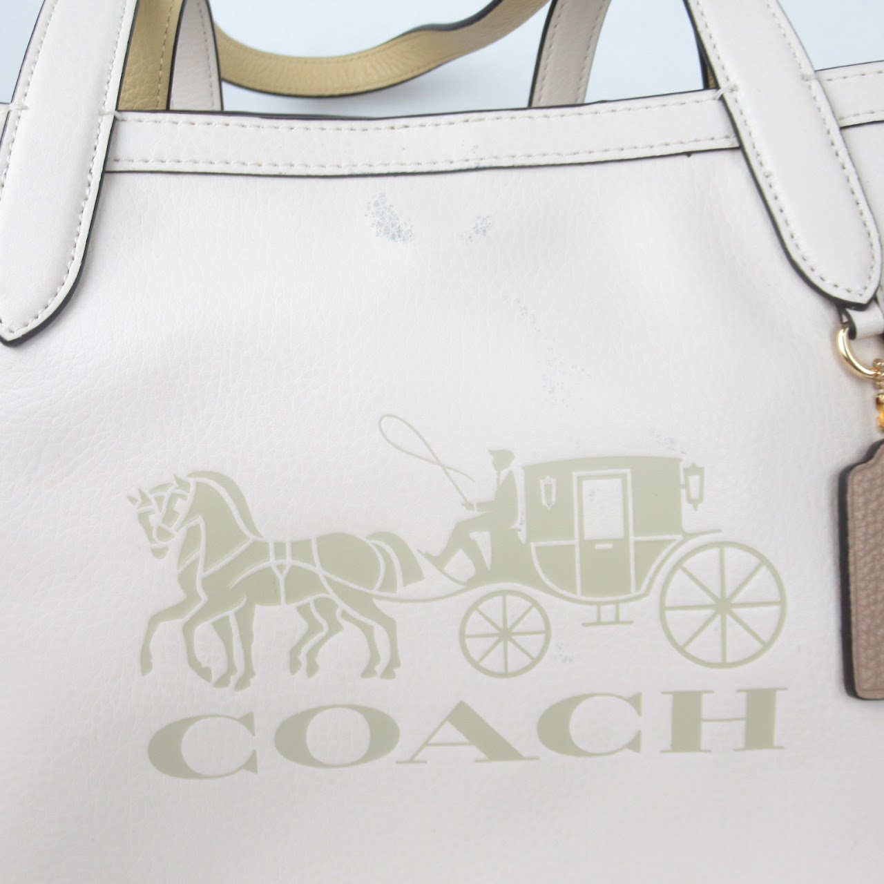 Coach Leather Stagecoach Handbag