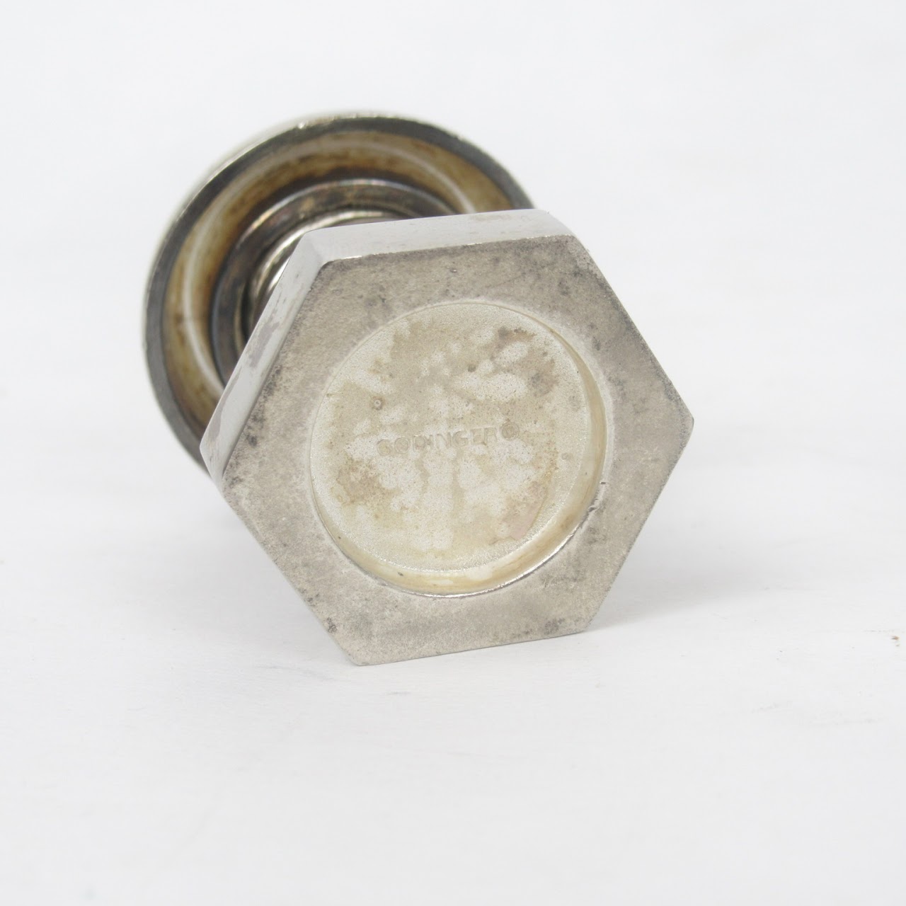 Silver Plated Nut & Bolt Salt and Pepper Set