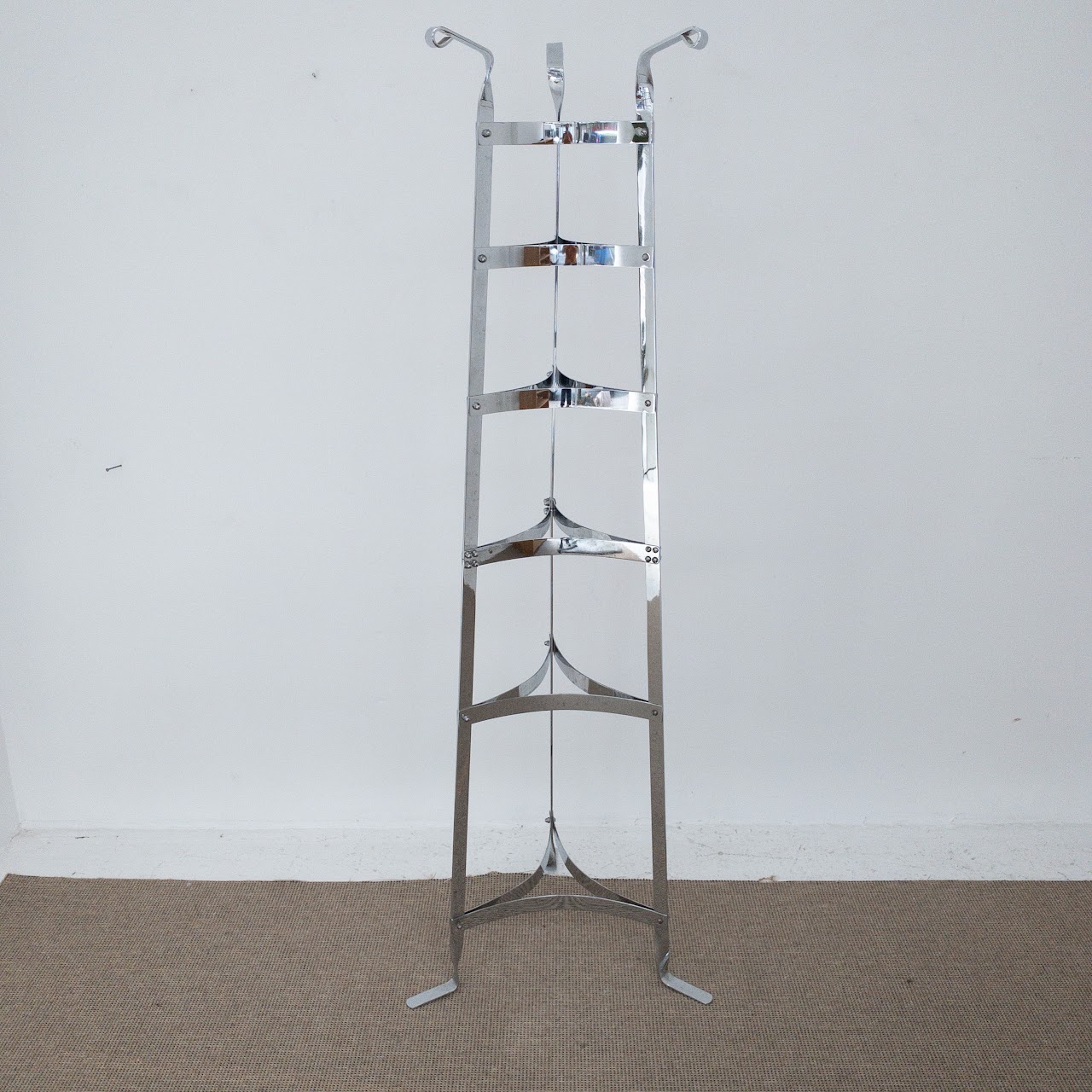 Chrome Chef's Pot Rack/Holder