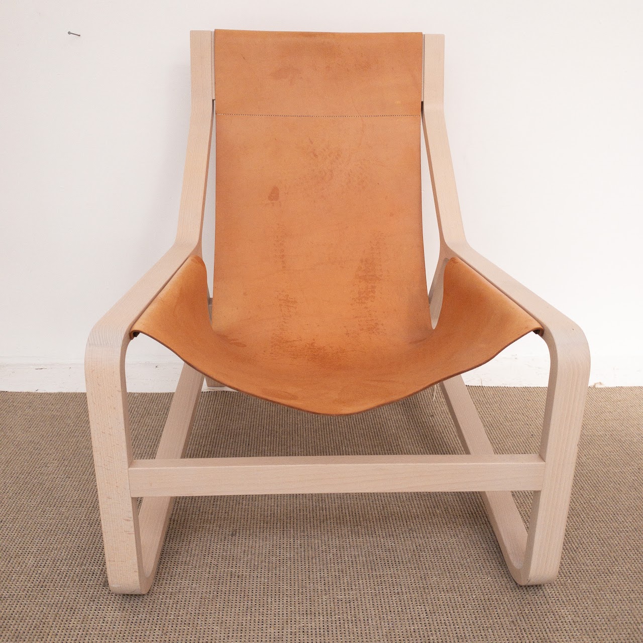 Italian Leather Sling Chair # 2