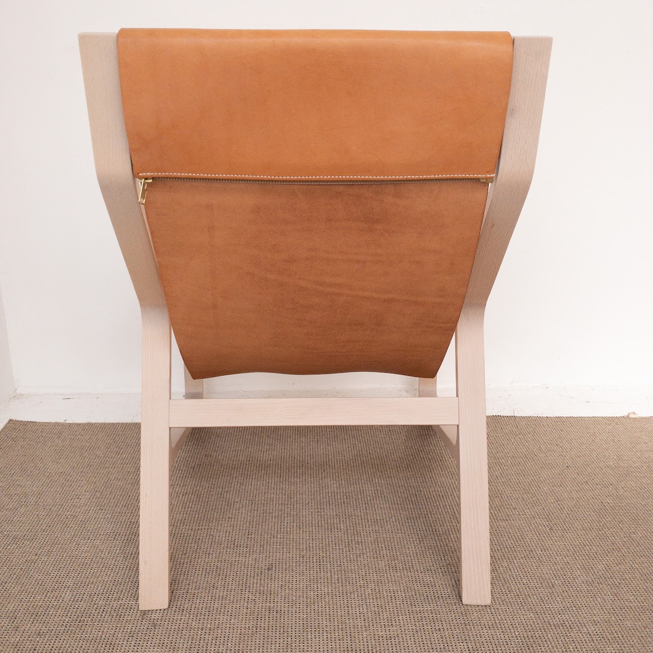 Italian Leather Sling Chair # 2