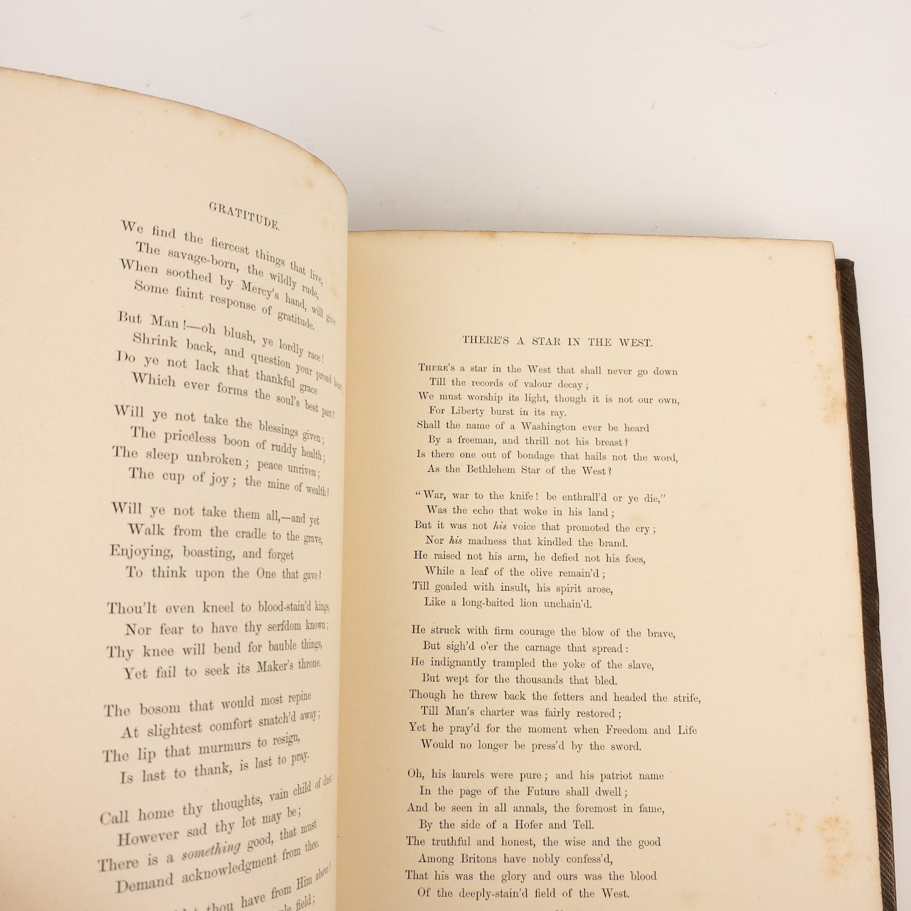 'Poems by Eliza Cook' SIGNED 1861 Book