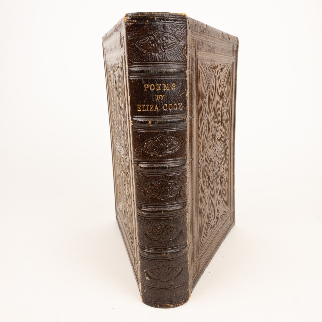 'Poems by Eliza Cook' SIGNED 1861 Book