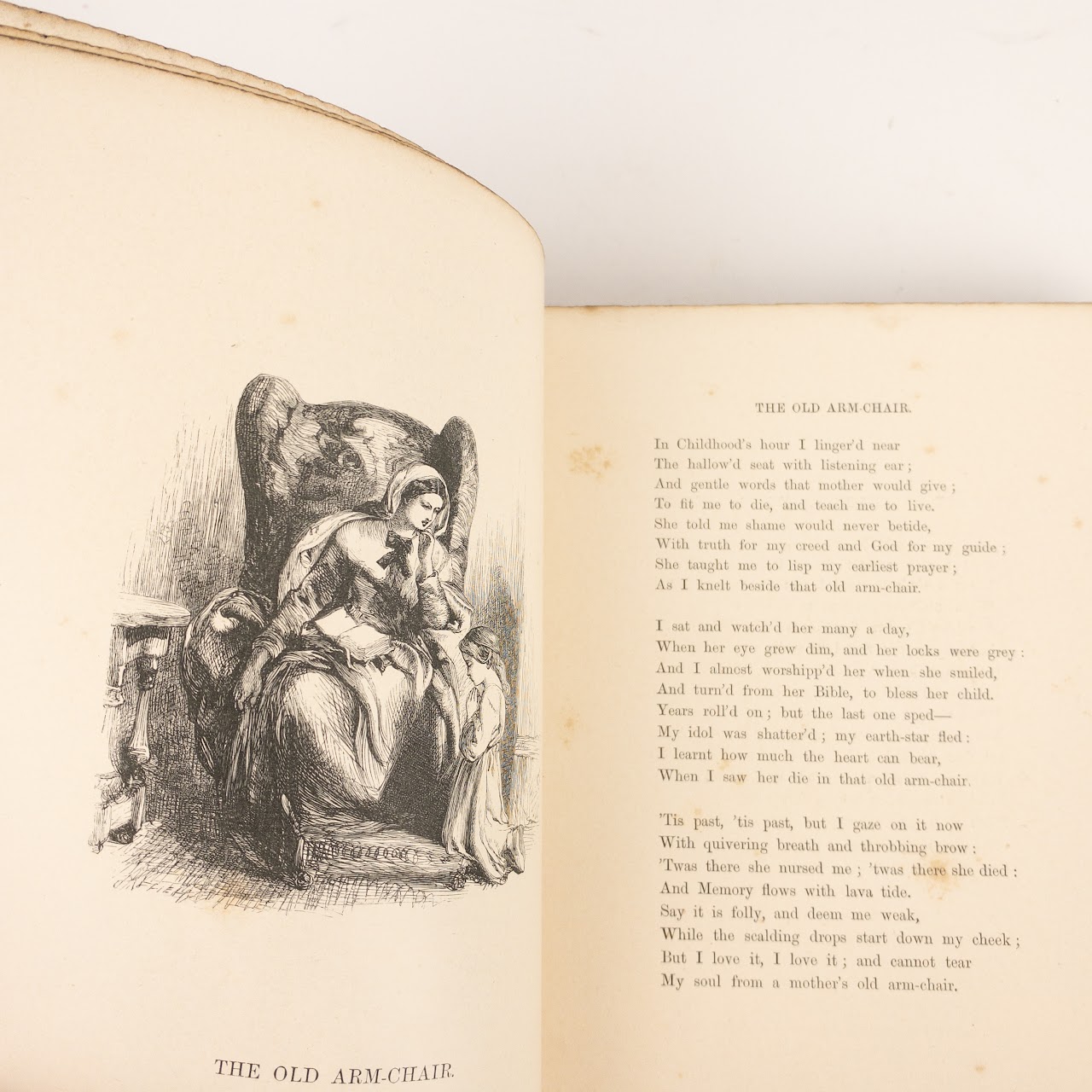 'Poems by Eliza Cook' SIGNED 1861 Book