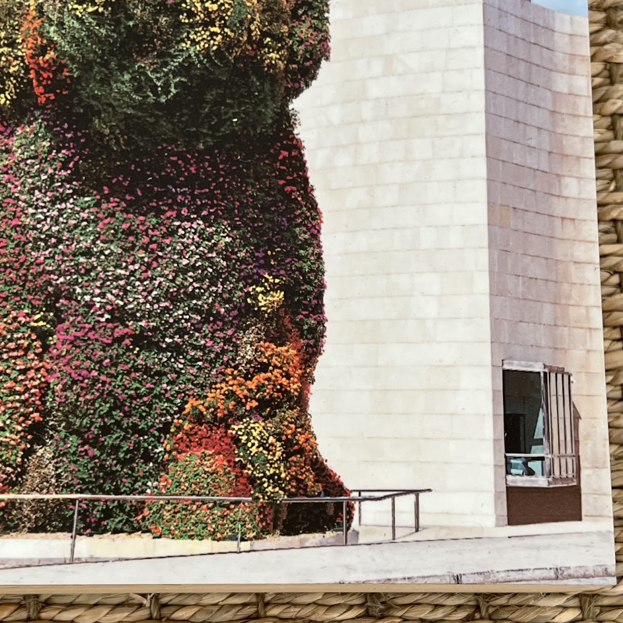 Guggenheim Bilbao Panoramic and Jeff Koons 'Puppy' Tako Photograph Block Pair