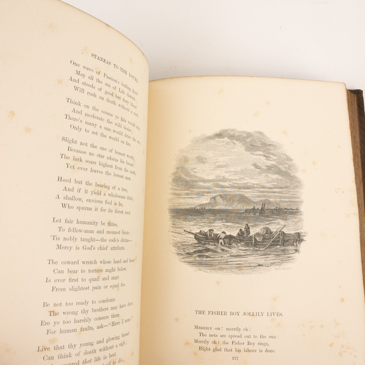 'Poems by Eliza Cook' SIGNED 1861 Book