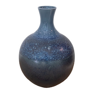 Global Views Sapphire Ombré Oversized Sapphire Vase