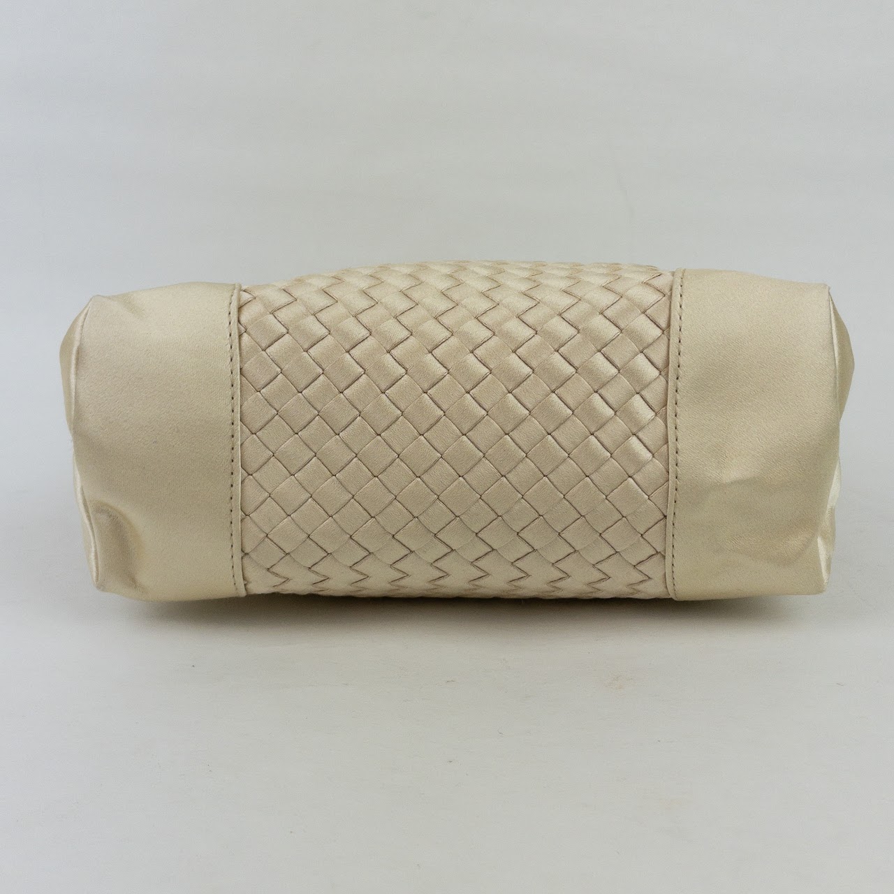 Bottega Veneta Satin Silk Evening Bag