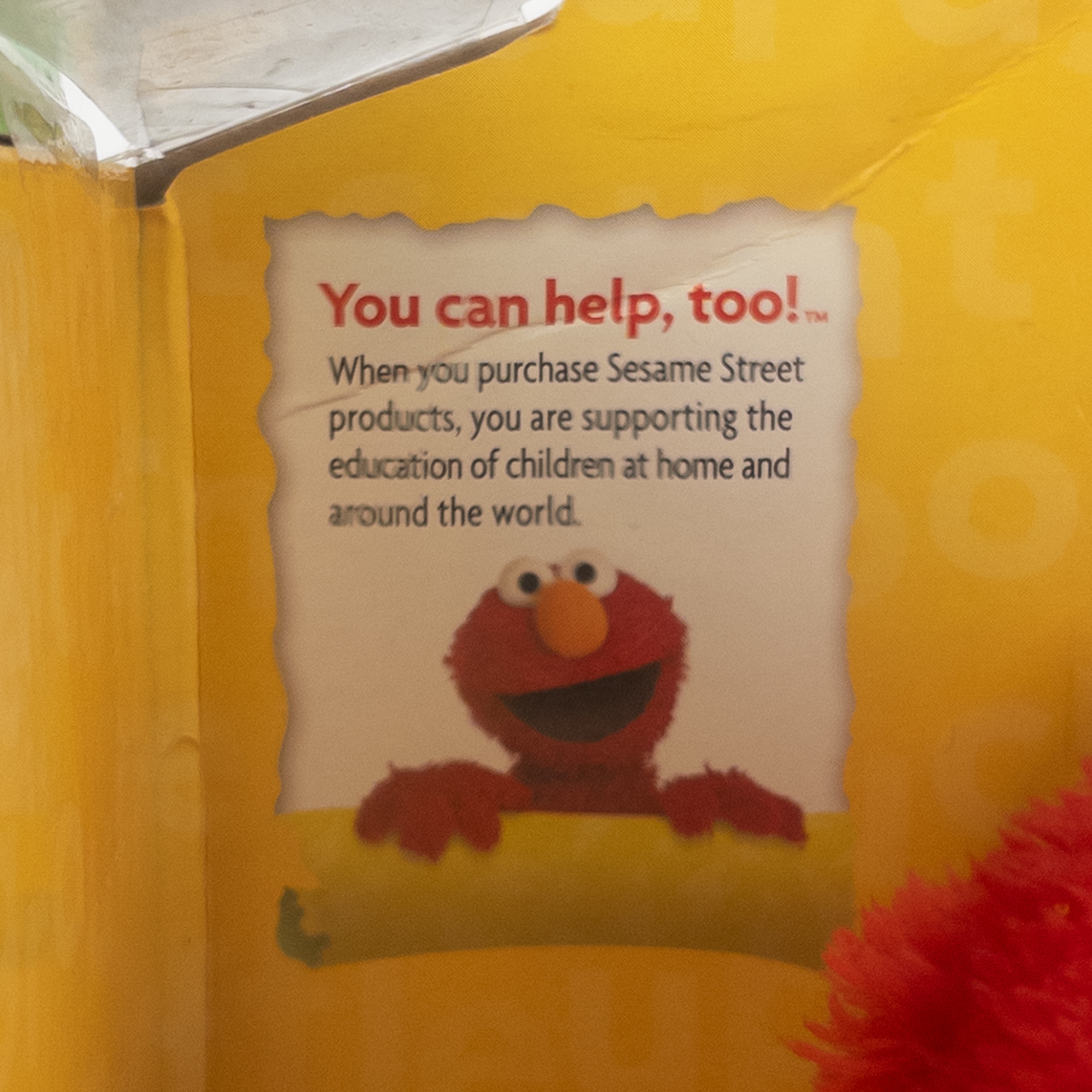 'Elmo Knows Your Name' Signed Talking Sesame Street Doll