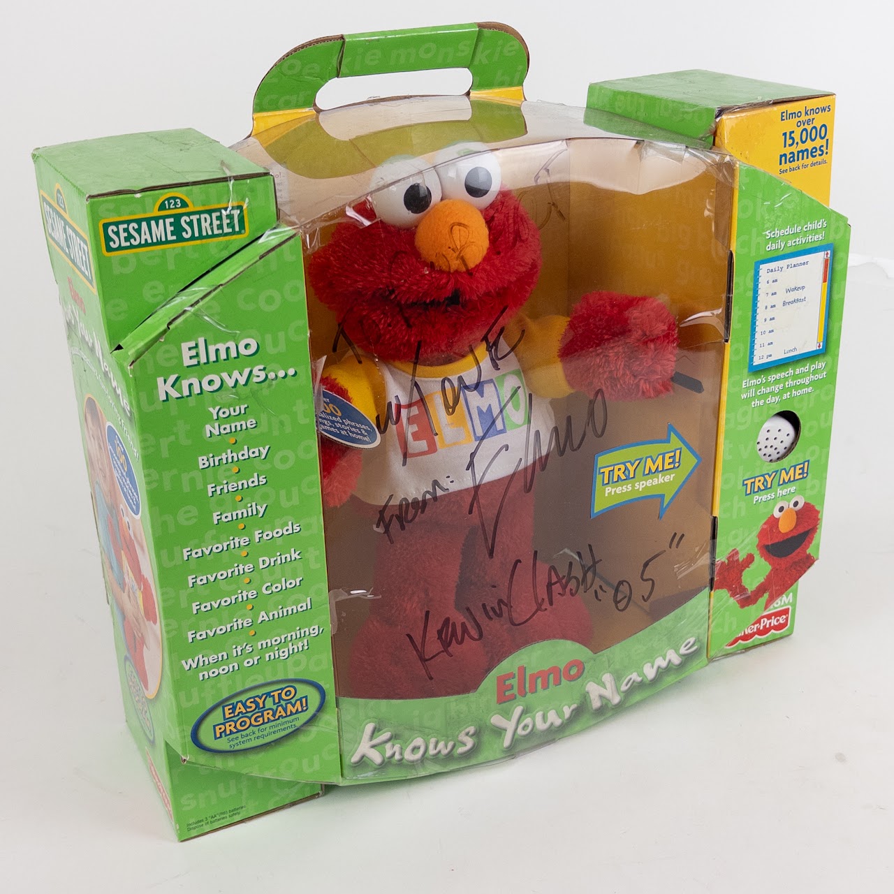 'Elmo Knows Your Name' Signed Talking Sesame Street Doll