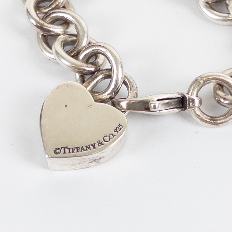 Tiffany & Co. Heart Tag Charm Bracelet