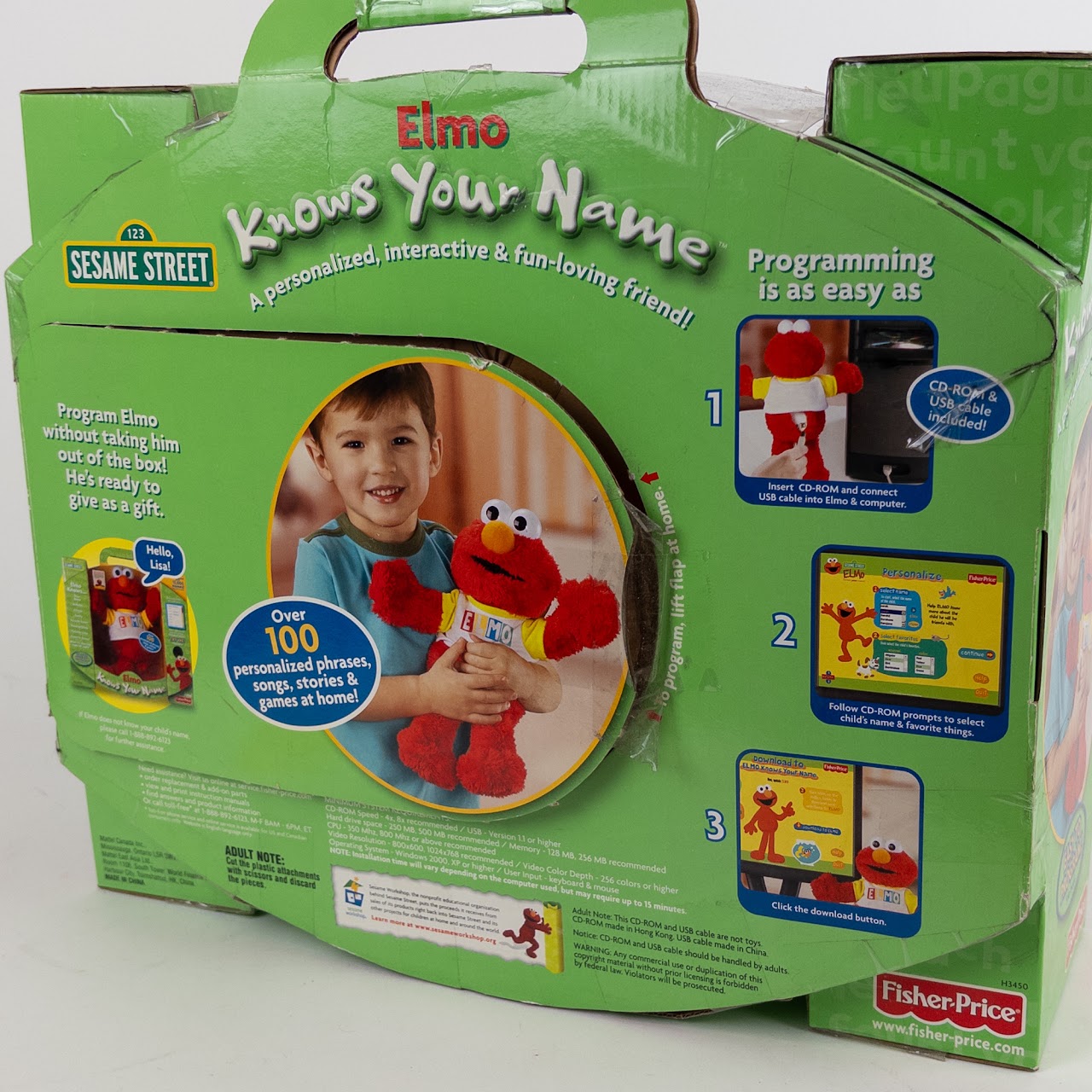 'Elmo Knows Your Name' Signed Talking Sesame Street Doll