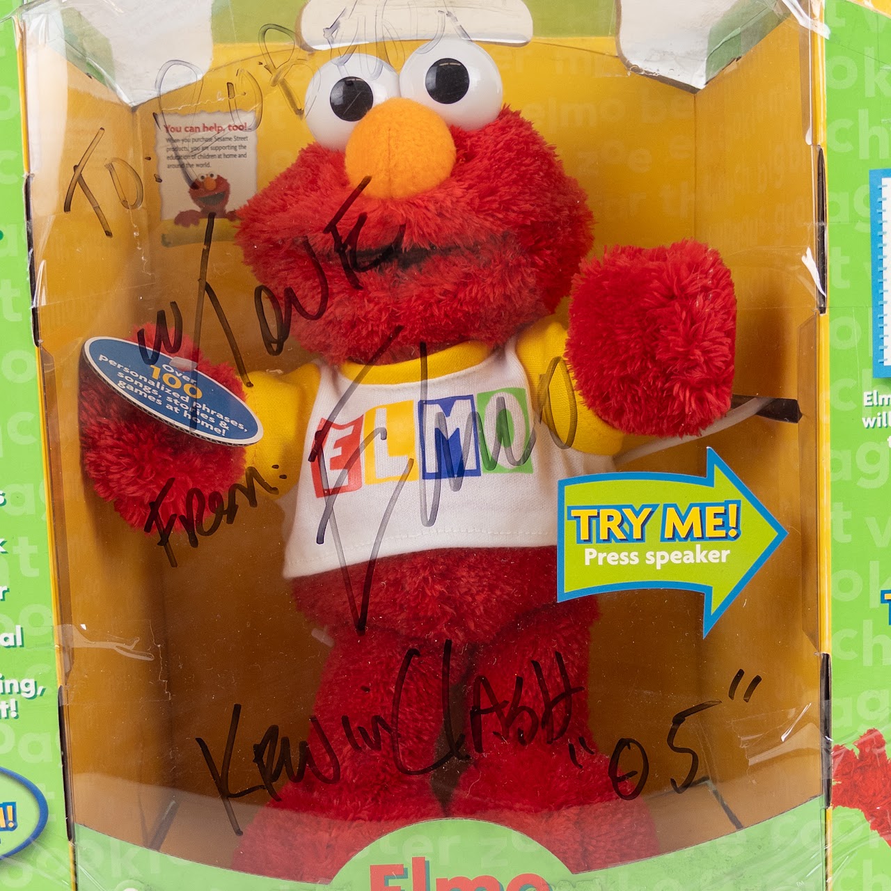 'Elmo Knows Your Name' Signed Talking Sesame Street Doll