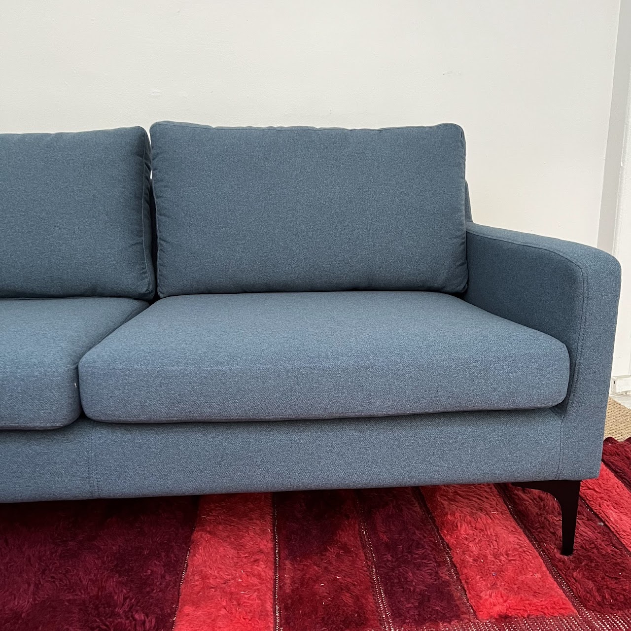 Sofacompany Blue Contemporary Two-Seat Sofa