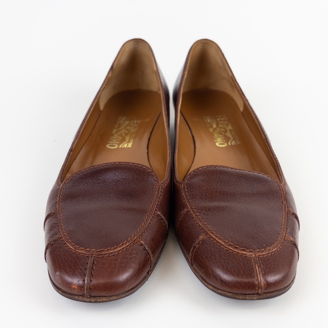 Salvatore Ferragamo Low Heel Loafers