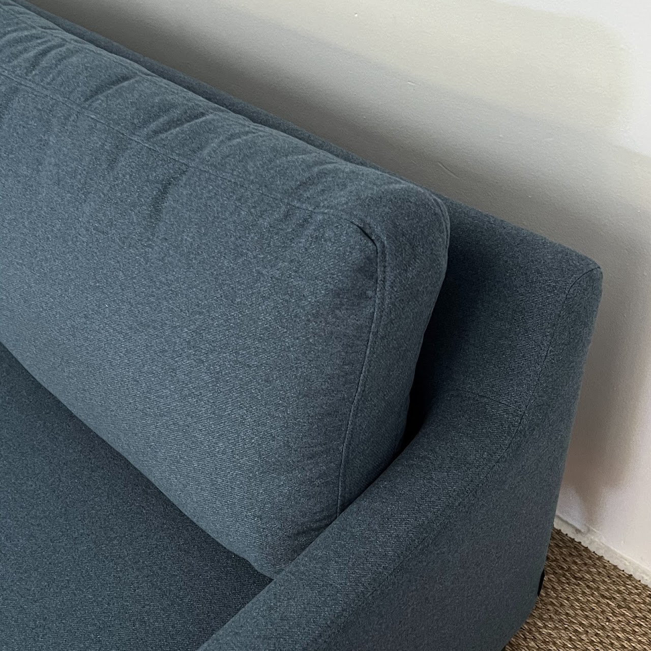 Sofacompany Blue Contemporary Two-Seat Sofa