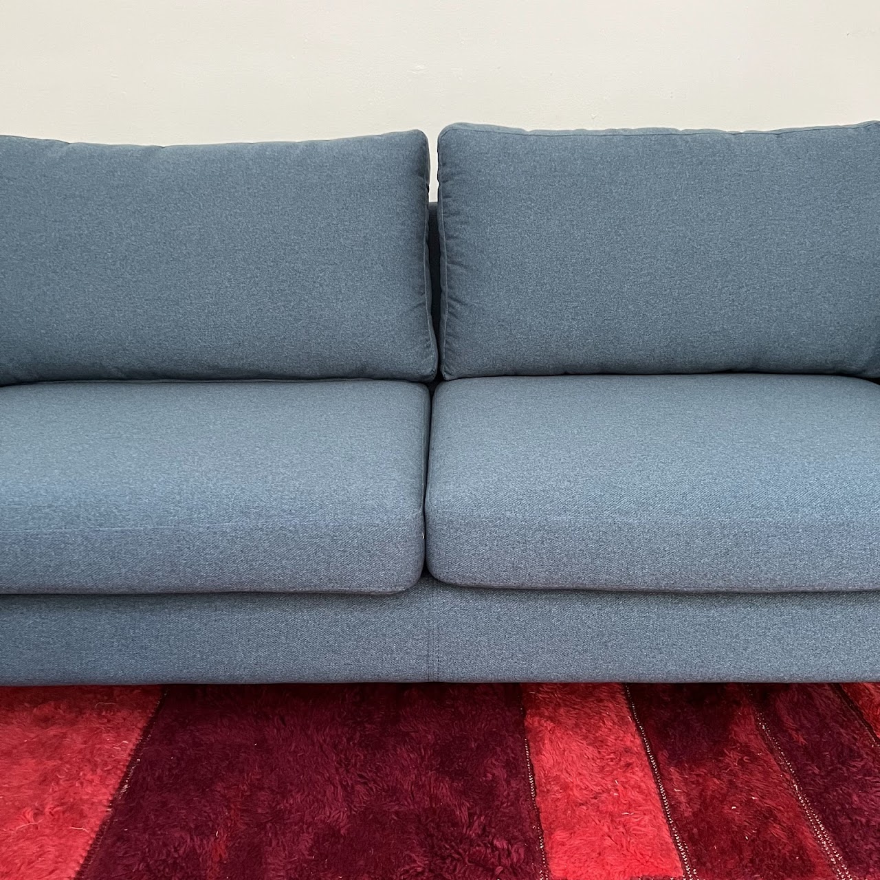 Sofacompany Blue Contemporary Two-Seat Sofa