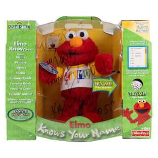 'Elmo Knows Your Name' Signed Talking Sesame Street Doll