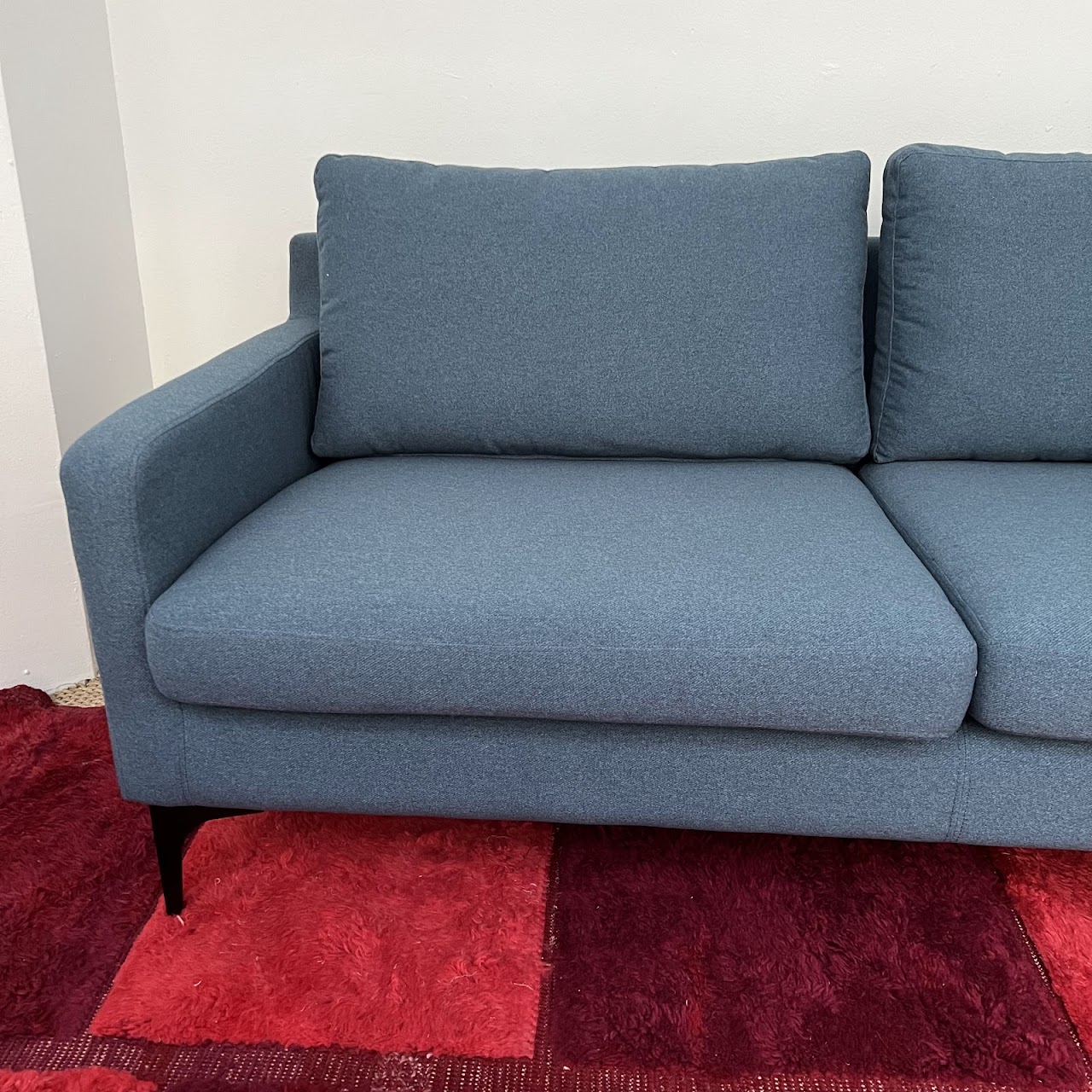 Sofacompany Blue Contemporary Two-Seat Sofa