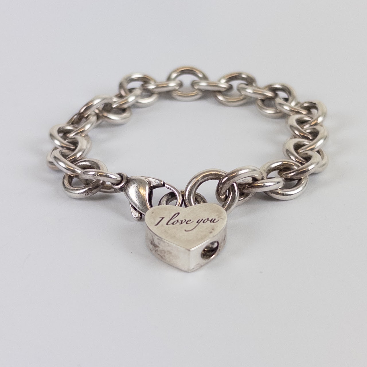 Tiffany & Co. Heart Tag Charm Bracelet