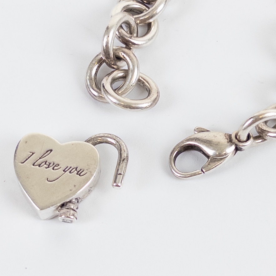 Tiffany & Co. Heart Tag Charm Bracelet