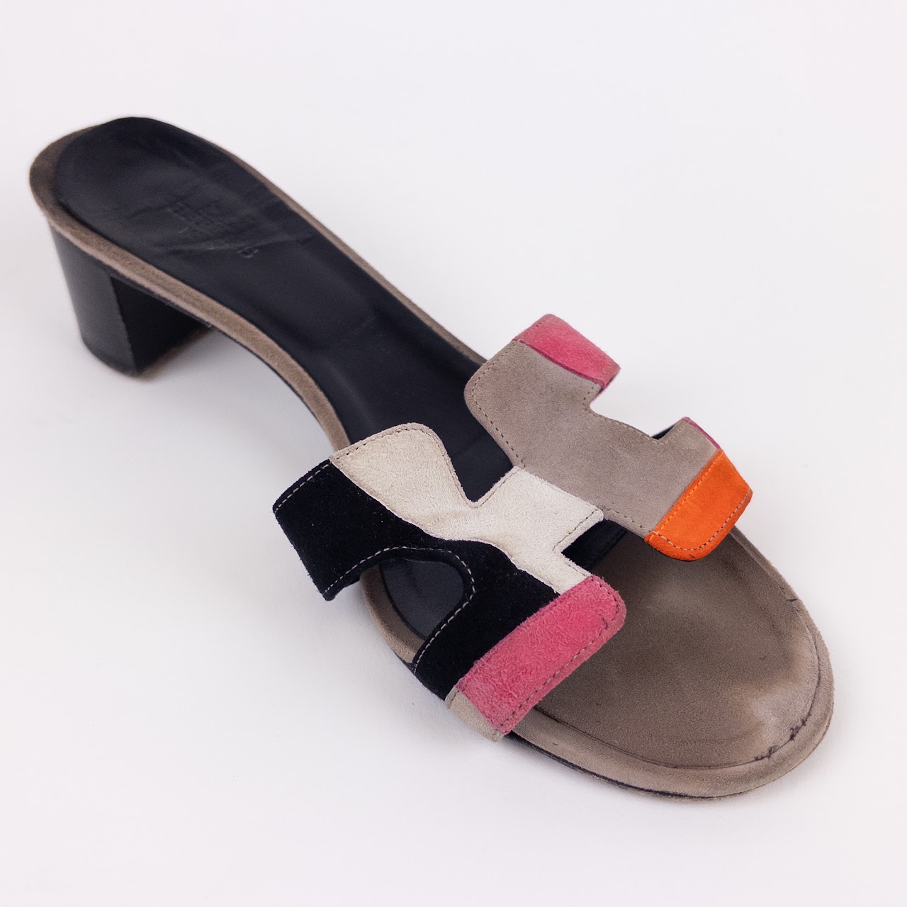 Hermes Oran Patchwork Sandals