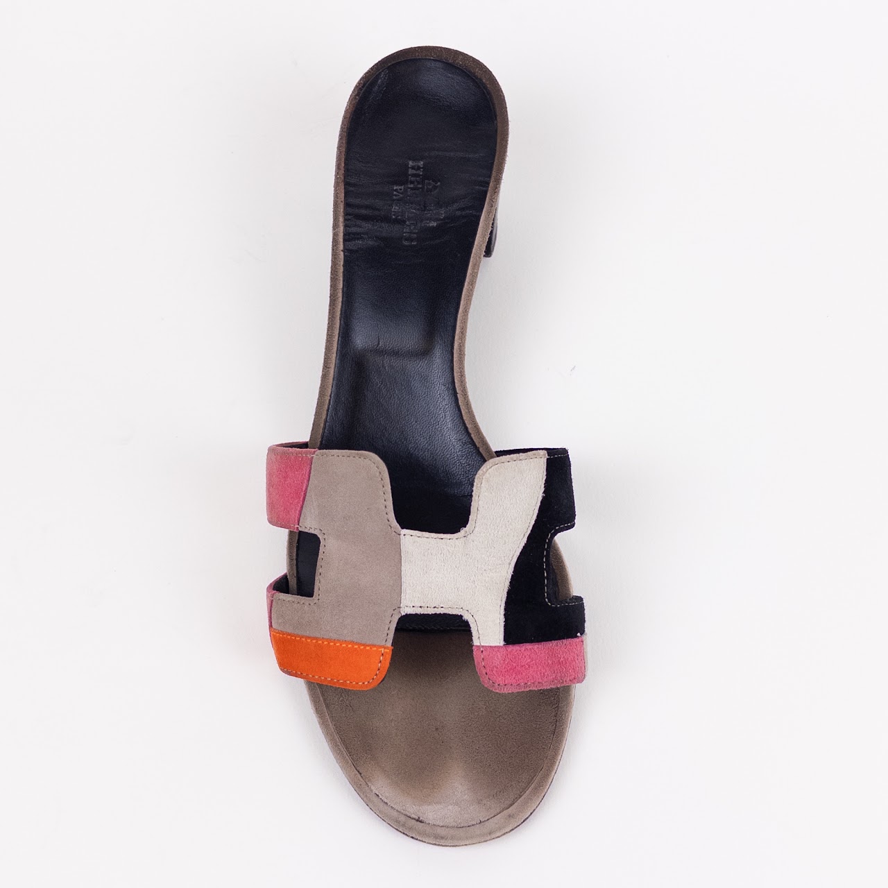 Hermes Oran Patchwork Sandals