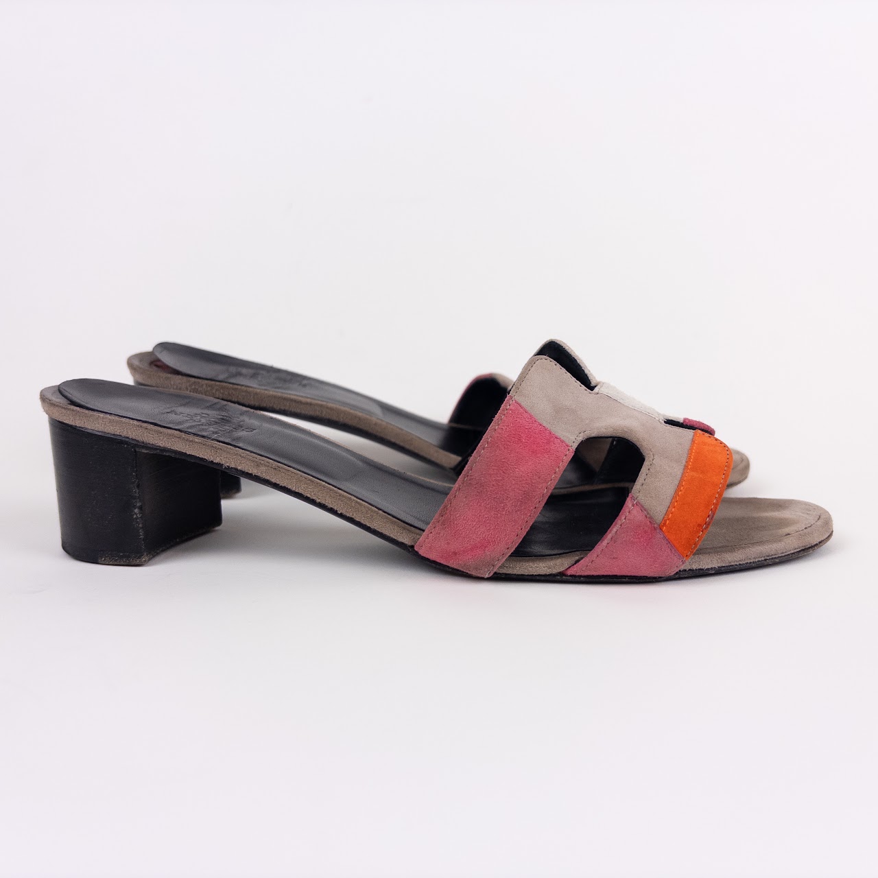 Hermes Oran Patchwork Sandals