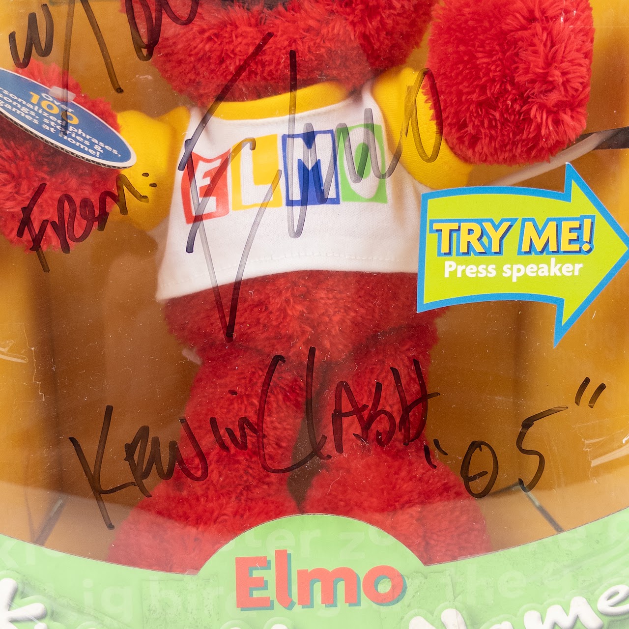 'Elmo Knows Your Name' Signed Talking Sesame Street Doll