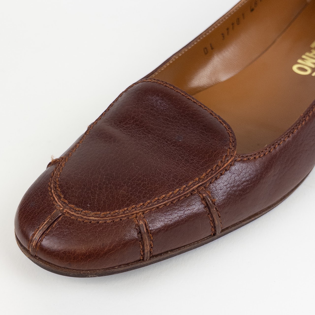 Salvatore Ferragamo Low Heel Loafers